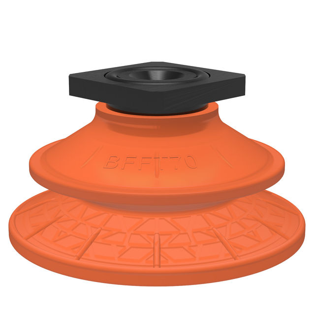 Piab Suction cup BFFT70P Polyurethane 60/60/30 T-slot, mesh filter