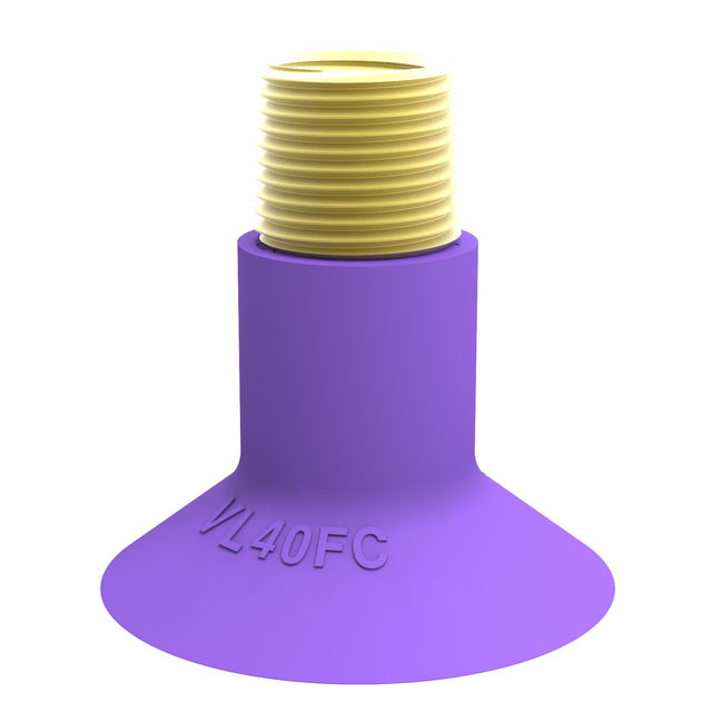 Piab Suction cup VL40FC, 3/8"NPT-1/4"NPSF