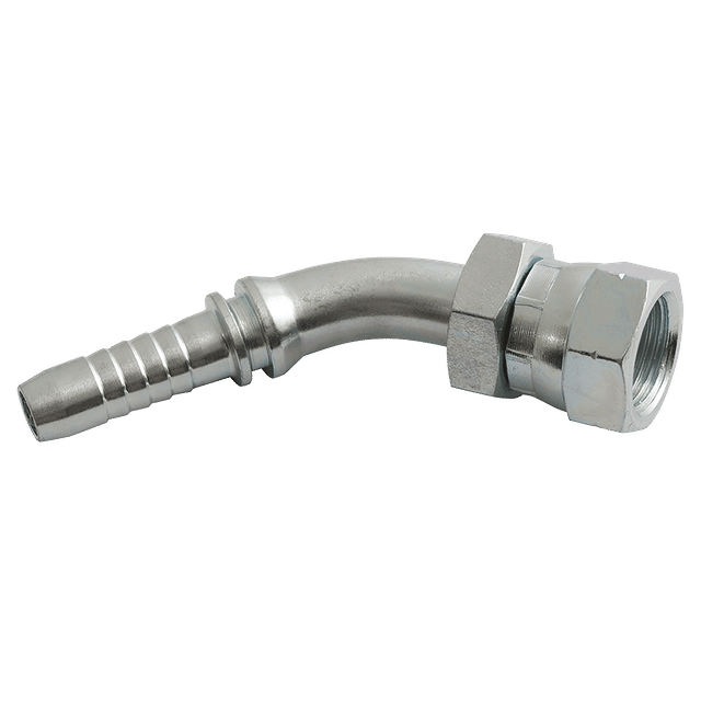 FT Pro 3/8" JIS Female Hose Connector 45° Swept Elbow