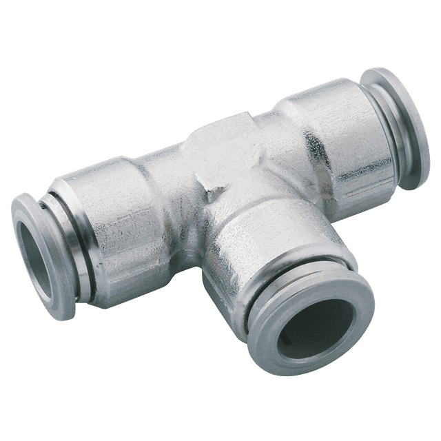 Aignep 08MM OD Equal Tee Connector 316 SS