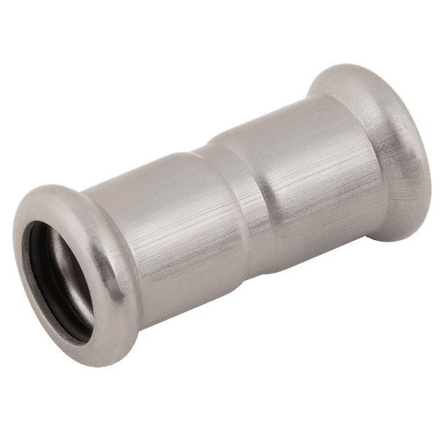 M-Press 15 X 15MM Straight Coupler SS 316 Gas