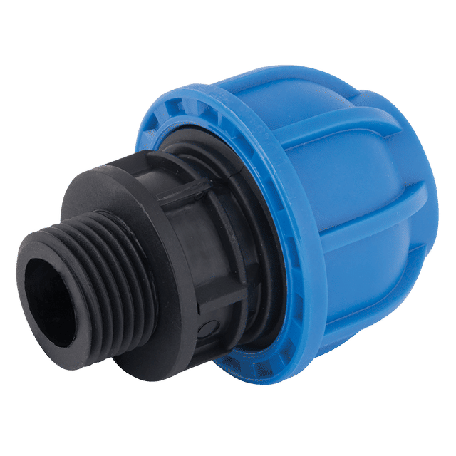 FT Pro 25MM X 1/2" Male Plastic Straight Con