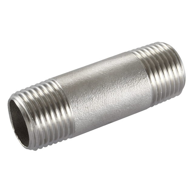 Haitima 1/2" BSPT Male Barrel Nipple 60MM 316