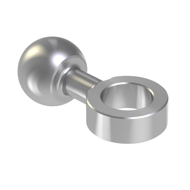 Piab LC bracket 20 mm, ball joint 28.6 mm