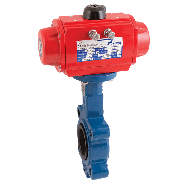 FT Pro 3" PN16 L+T WRAS BFLY PRISMA SA Actuator