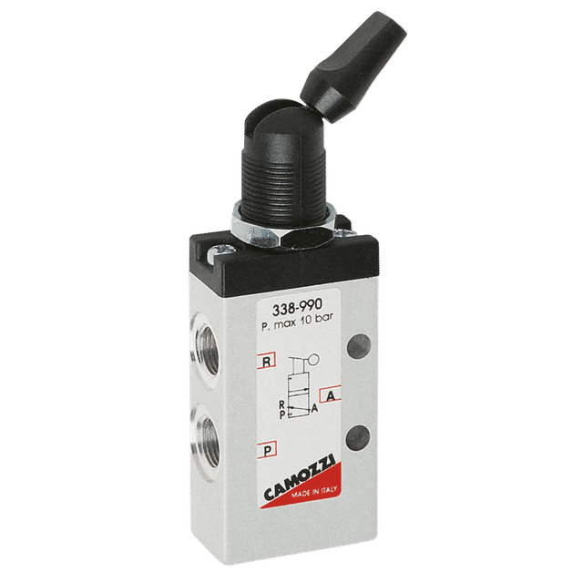 Camozzi 1/8" 3/2 Switch N/C