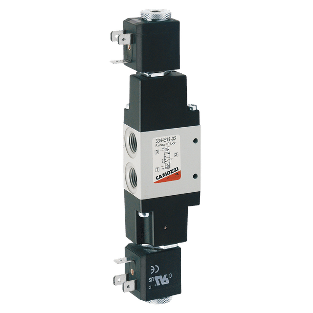 Camozzi 1/4" Solenoid 24V 50/60HZ 3.5VA