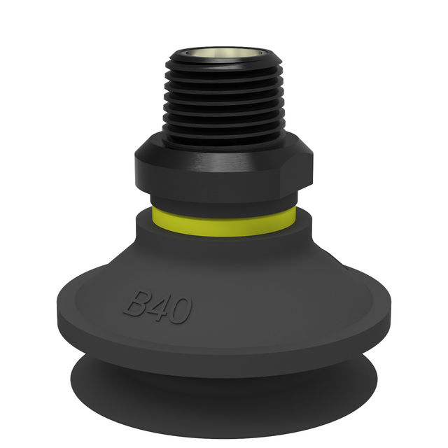 Piab Suction cup B40 Chloroprene NPT3/8" male, mesh filter