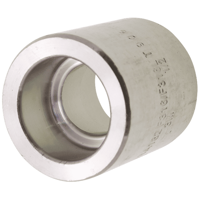 FT Pro 3/4" X 3/8" Socket Weld Red Coupling 3K 316L