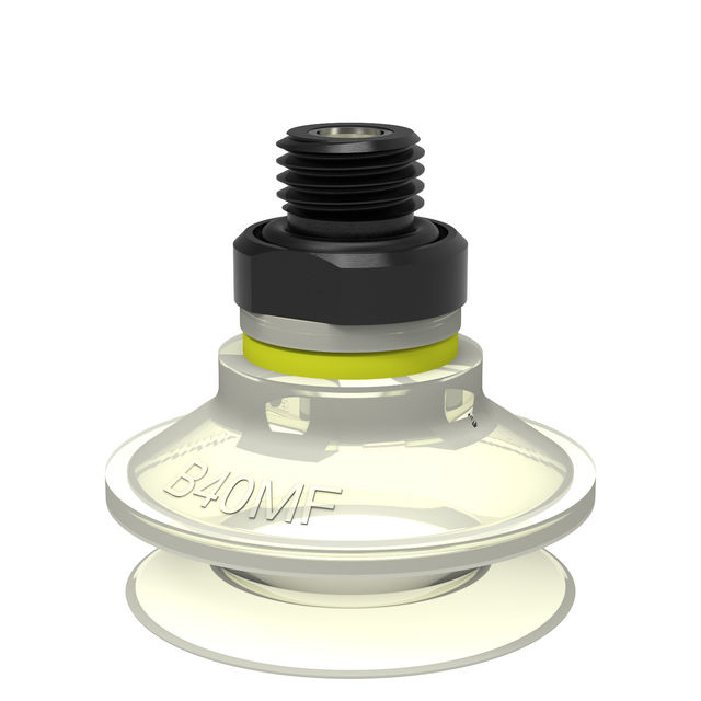 Piab Suction cup B40MF Thermoelastic polyurethane G1/4" male, mesh filter