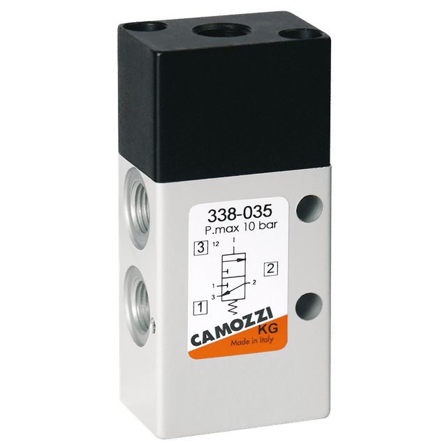 Camozzi 1/4" BSP Pneumatic/Spring Valve