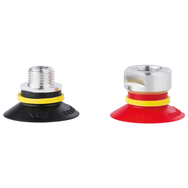 Vmeca Flat Style Cup W/Cleats 25MM White SIL