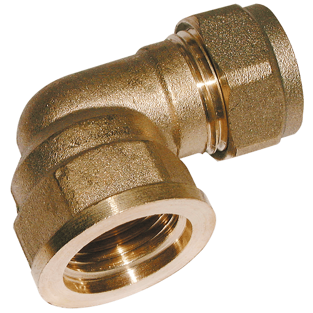 3/4" BSPP Female x 22mm OD Elbow