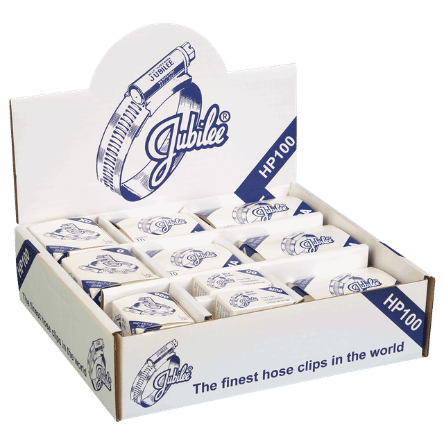 Jubilee Mild Steel Handy Pack 100 Clips