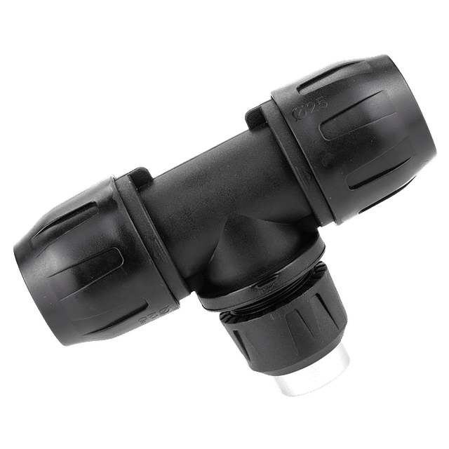 Aircom Threaded Tee 25MM to G1/2" Female