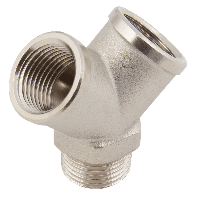 FT Pro 1/2" BSPT Male X 1/2" BSPP Female Equal Y Connector