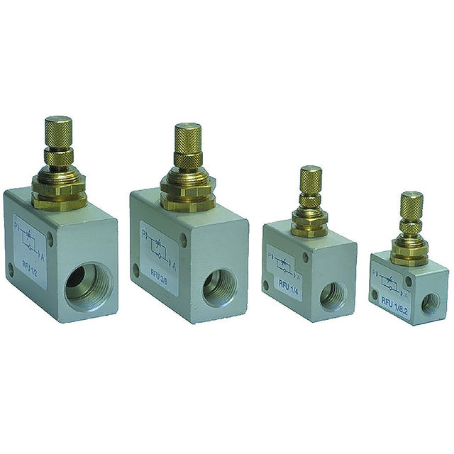 Aignep Flow Control Valves BIBSPP F Metric 1/2