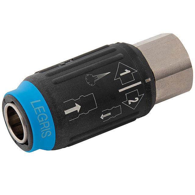 Parker Legris 3/8" BSPP Female 30 Series Safety Coupler