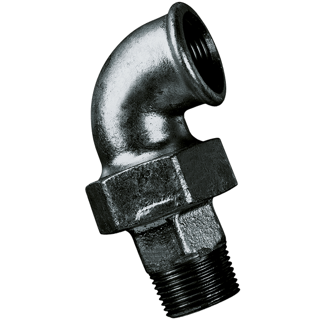 FT Pro 1.1/4"BSP MXF 90 Union ELB.BLK