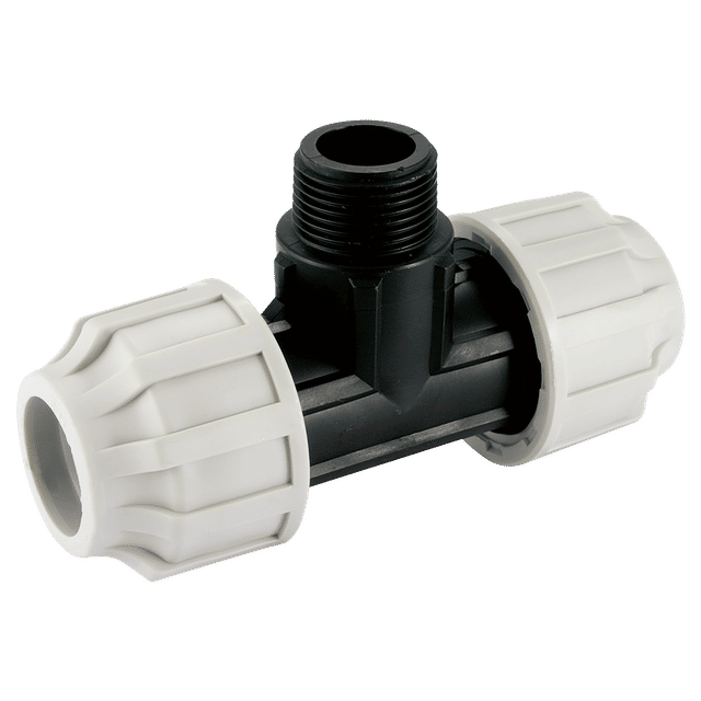 FT Pro 2" BSPT Male X 63MM OD 90° Equal Tee