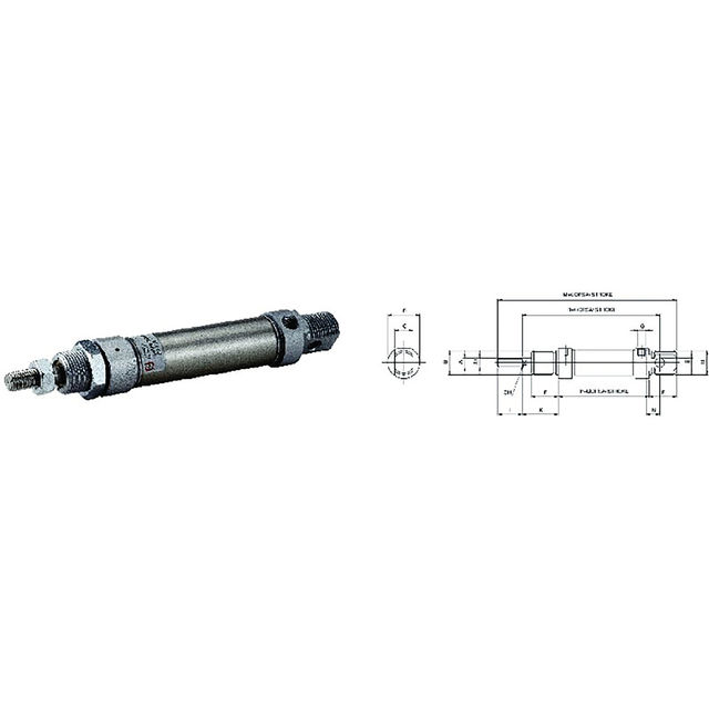 Aignep 20MM Bore X 25MM Stroke CYL