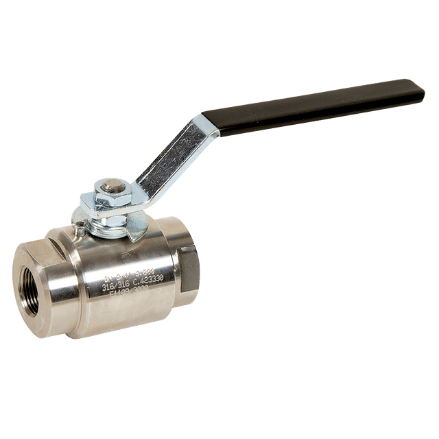 FT Pro 1" BSP SS #1500 Ball Valve Lever Op