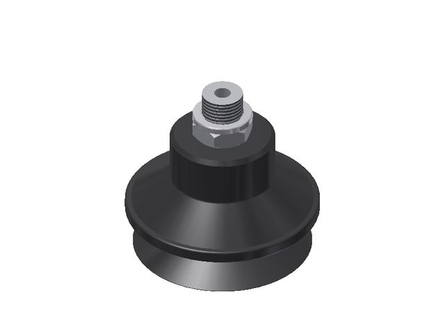 Piab VS 2-40-N8 1.5 Bellows Vacuum Cup/Suction Cup