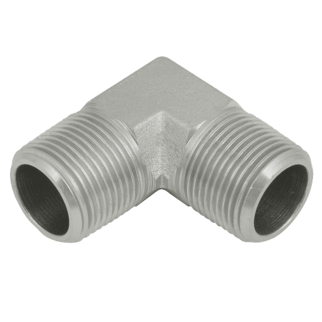 Brennan 1/4" BSPT X 1/4" BSPT M/M 90° Elbow