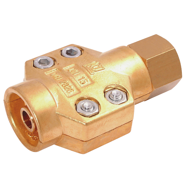 FT Pro 3/4" Female Brass Steam Clamp and Coupling