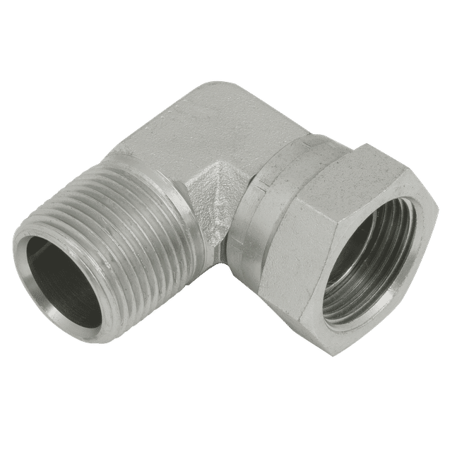 Brennan 1/8"NPTF X 1/8"BSP Swivel Male/Female 90° Elbow