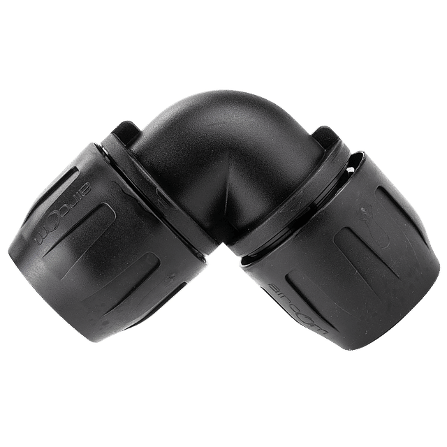 Aircom 90° Elbow PA 25MM