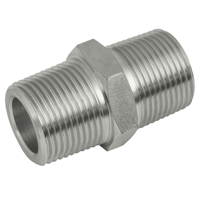 Brennan 1/4" BSPT X 3/8" BSPT M/M Adaptor