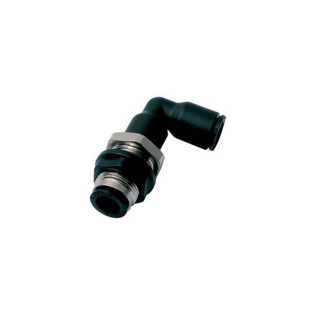 Parker Legris 14MM OD Equal Bulkhead Elbow