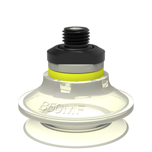 Piab Suction cup B50MF Thermoelastic polyurethane G1/4" male, mesh filter