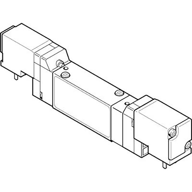 Festo Meh-5/3E-5 0-I-B Solenoid Valve