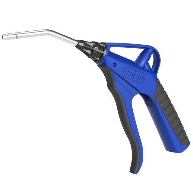 Cejn Air + fluid gun  Rc 1/4" F90mm bent tube