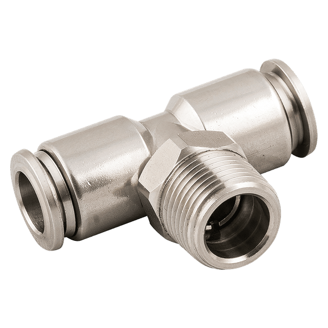 Aignep 8MM OD X 1/8 BSPT Male SW Tees 316