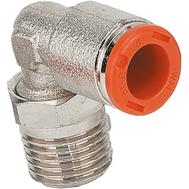 Metal Work Stud Swivel Elbow Taper 12MM X 1/2"