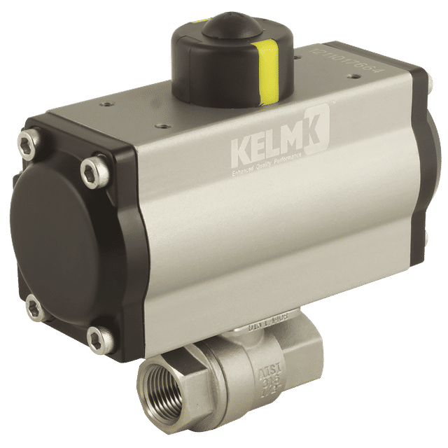 FT Pro 2" BSPP SS 2 Pc SA Aluminium ACTU B.VALVE