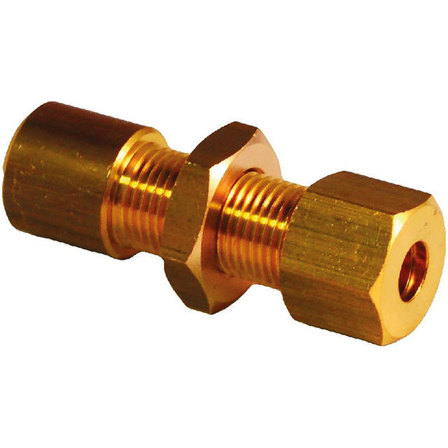 FT Pro 1/8" BSPP Female X 6MM Tube OD Battery Plate Adaptor, Length 49MM