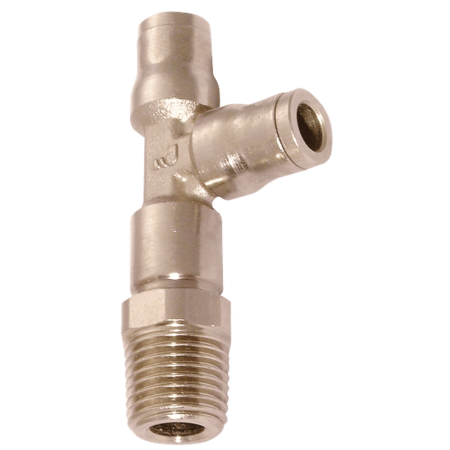 Parker Legris 8MM X 1/4" Male Stud Run Tee BSPT