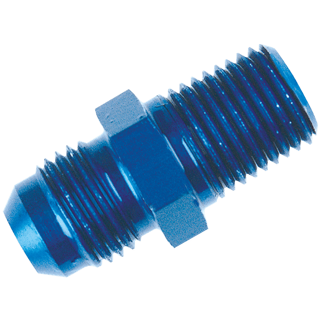 Goodridge 3/8" X 24 JIC Male X 1/8" X 27 NPT Male Alloy Straight Adaptor
