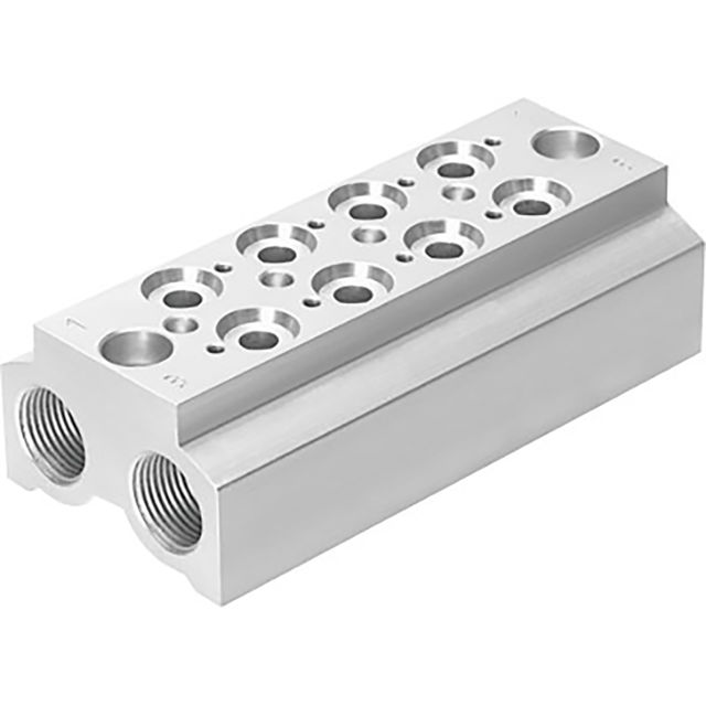Festo CPE10-3/2-Prs-1/4-4-NPT Manifold Block