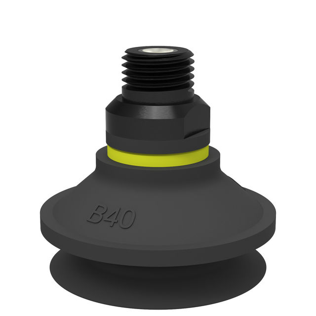 Piab Suction cup B40 Chloroprene 1/4" NPT male, mesh filter