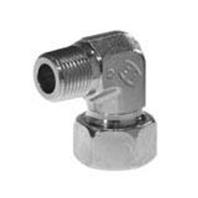 Parker 3/4" NPT Male X 22MM OD EO Elbow