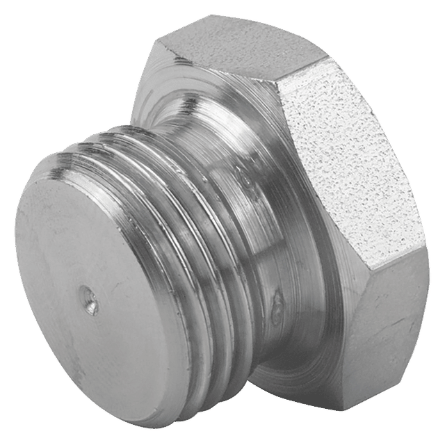 Burnett & Hillman 1.1/2" BSPP Male Solid Plug Steel