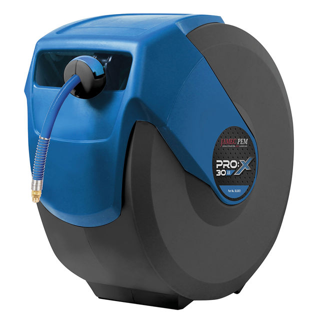Jamec Pem Heavy Duty Air Hose Reel Complete with Hose