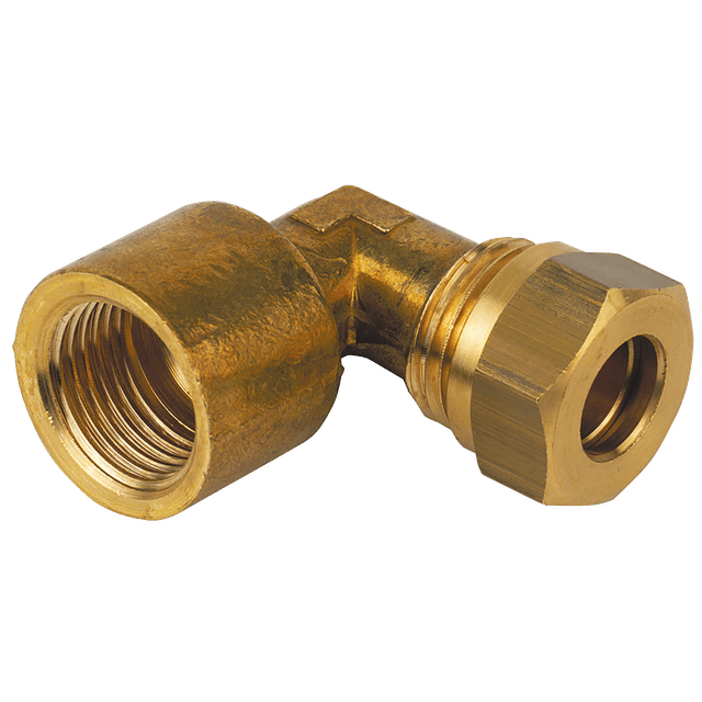 FT Pro 1/2" BSPP Female X 3/8" OD Female Stud Elbow