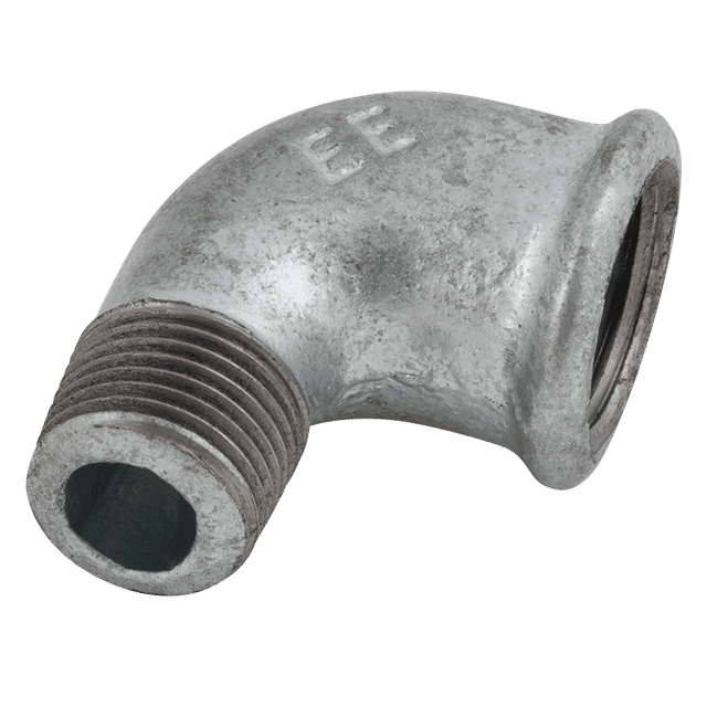 EE Black Unequal Street Elbow 3/4" Male X 1" Female