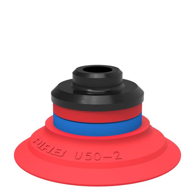 Piab Suction cup U50-2 Silicone, 1/8" NPSF female, PA